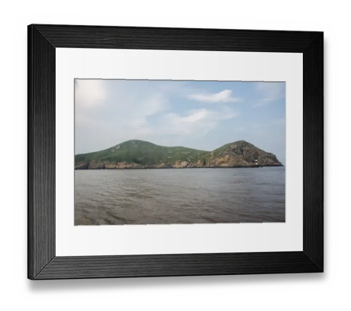 Framed Print : Scenic View Of Xifushan Island, Dongji Isles, China Framed Print : Scenic View Of Xifushan Island, Dongji Isles, China