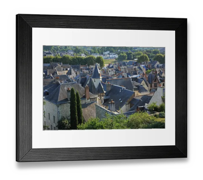 Framed Print : France, Chinon Framed Print : France, Chinon