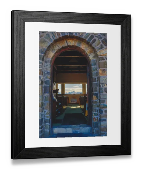 Framed Print : View inside the Church of Good Shepherd Framed Print : View inside the Church of Good Shepherd