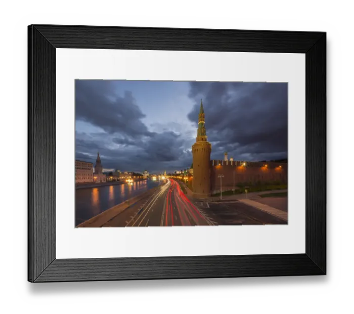 Framed Print : The Moscow Kremlin in Moscow Framed Print : The Moscow Kremlin in Moscow