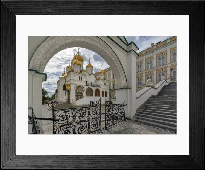 Framed Print : Annunciation cathedral of Kremlin, Moscow, Russia Framed Print : Annunciation cathedral of Kremlin, Moscow, Russia