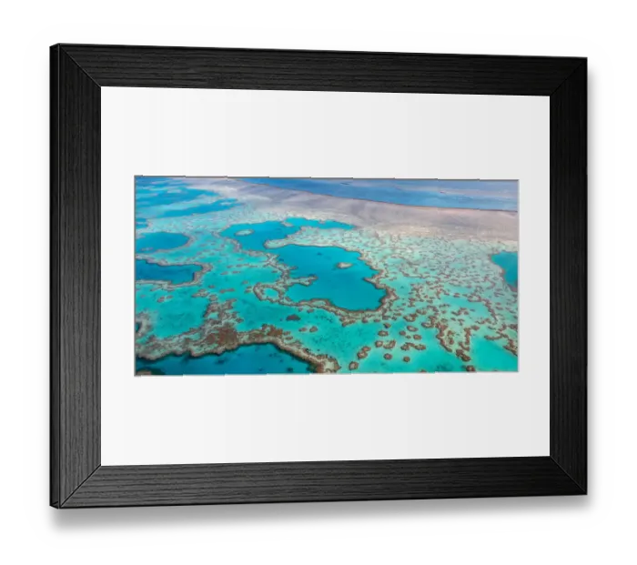 Framed Print : Great Barrier Reef