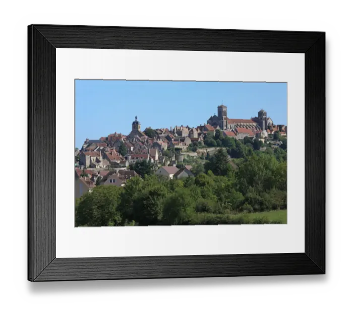 Framed Print : France, VA zelay Framed Print : France, VA zelay
