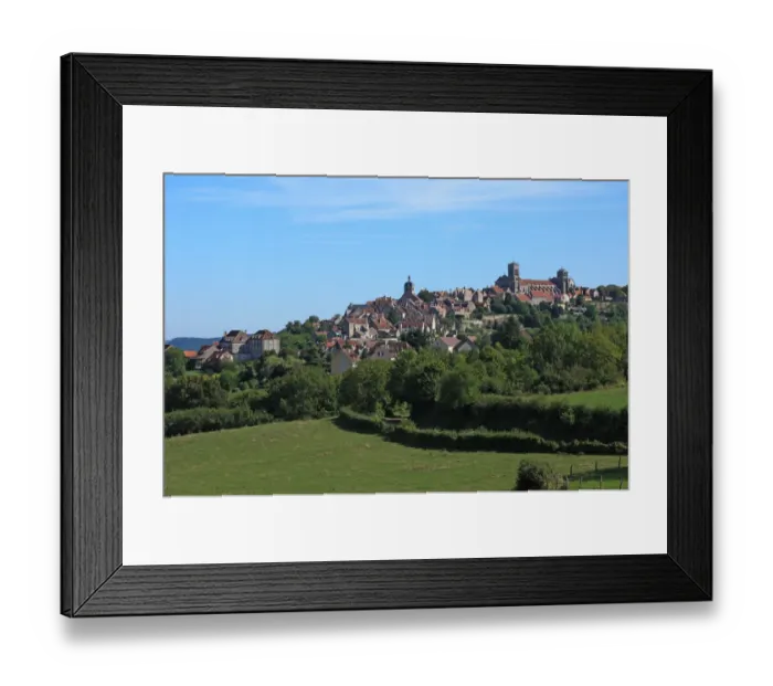 Framed Print : France, VA zelay Framed Print : France, VA zelay