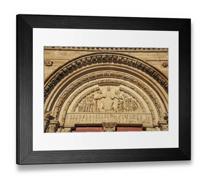 Framed Print : France, VA zelay Framed Print : France, VA zelay