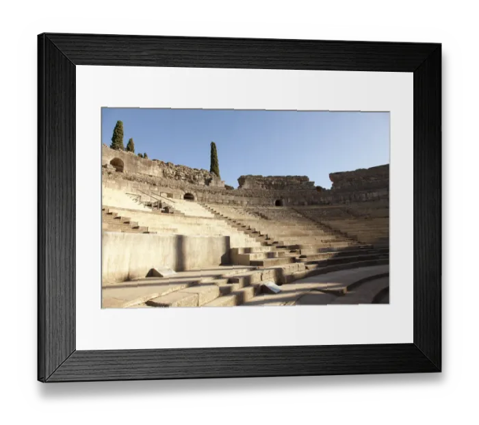 Framed Print : Roman theatre of Merida