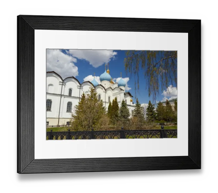 Framed Print : Annunciation Cathedral in Kazan Kremlin Framed Print : Annunciation Cathedral in Kazan Kremlin