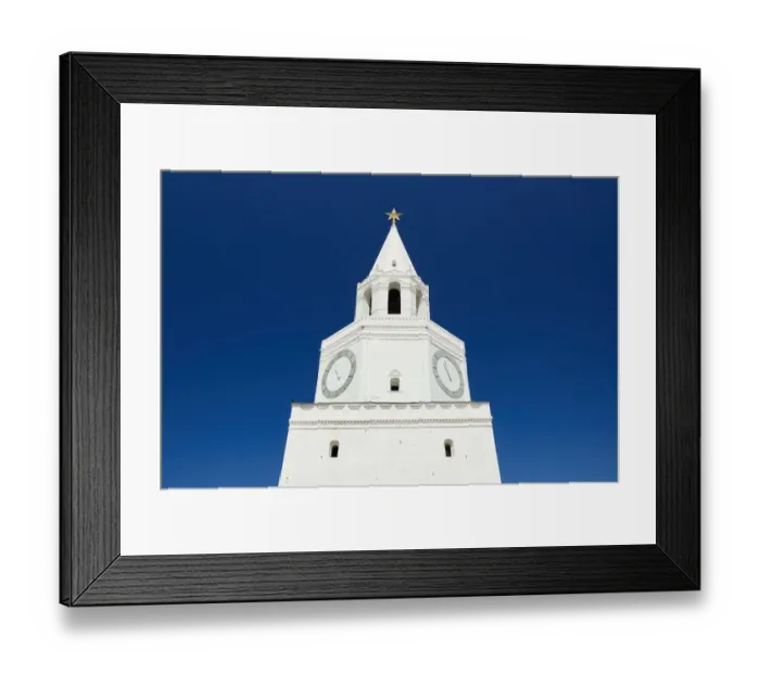 Framed Print : Spasskaya tower in Kazan Kremlin Framed Print : Spasskaya tower in Kazan Kremlin