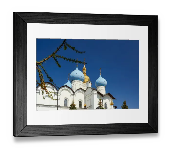 Framed Print : Annunciation Cathedral in Kazan Kremlin