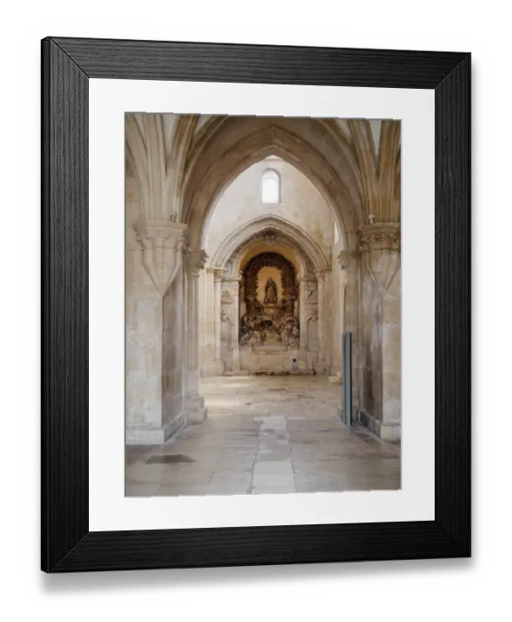 Framed Print : Alcobaca Monastery interior Framed Print : Alcobaca Monastery interior