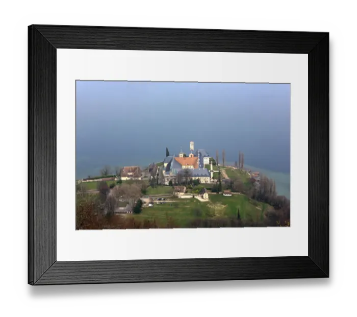 Framed Print : Hautecombe Abbey Framed Print : Hautecombe Abbey