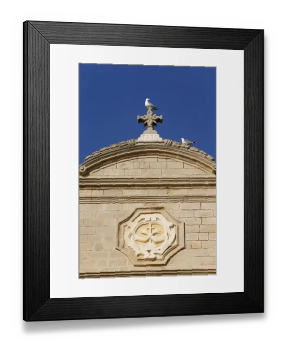 Framed Print : Coastal church Framed Print : Coastal church