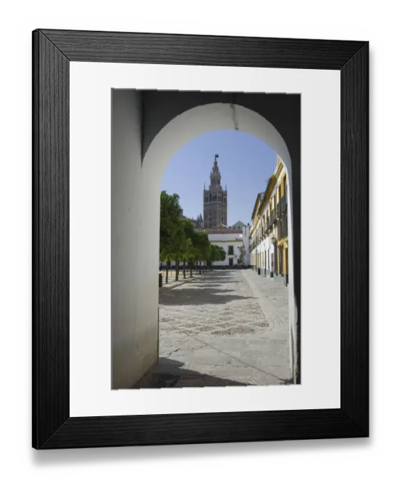 Framed Print : La Giralda-Seville-Andalusia-Spain Framed Print : La Giralda-Seville-Andalusia-Spain