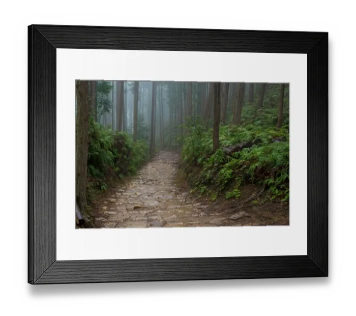 Framed Print : World heritage of Japan, Kumano old road Framed Print : World heritage of Japan, Kumano old road