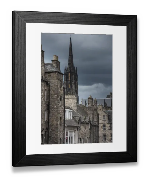 Framed Print : Candlemaker Row, Edinburgh