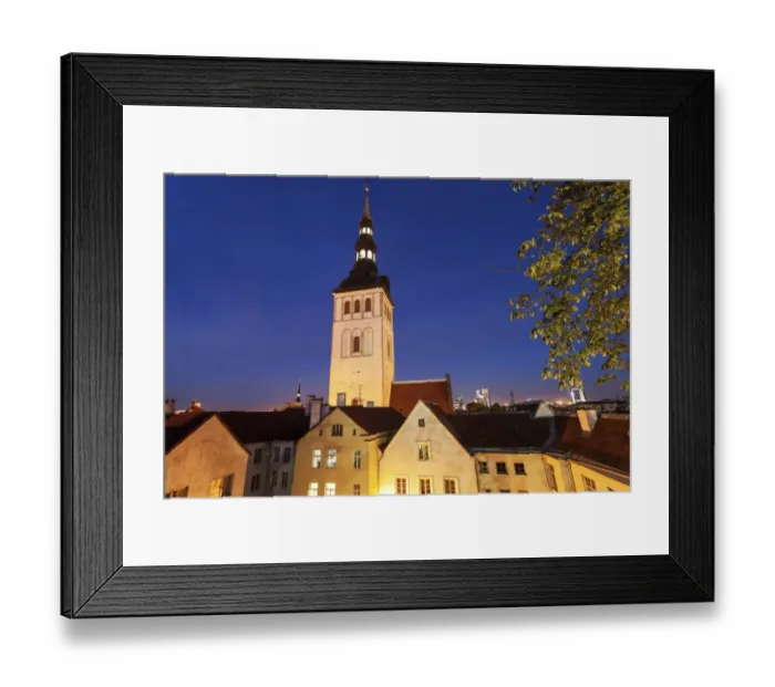 Framed Print : St. Nicholas Church in Tallin Framed Print : St. Nicholas Church in Tallin