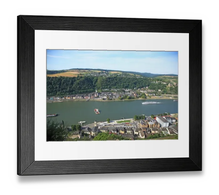 Framed Print : Germany, Middle Rhine Valley Framed Print : Germany, Middle Rhine Valley