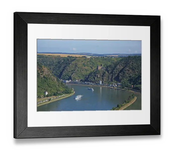 Framed Print : Germany, Middle Rhine Valley Framed Print : Germany, Middle Rhine Valley