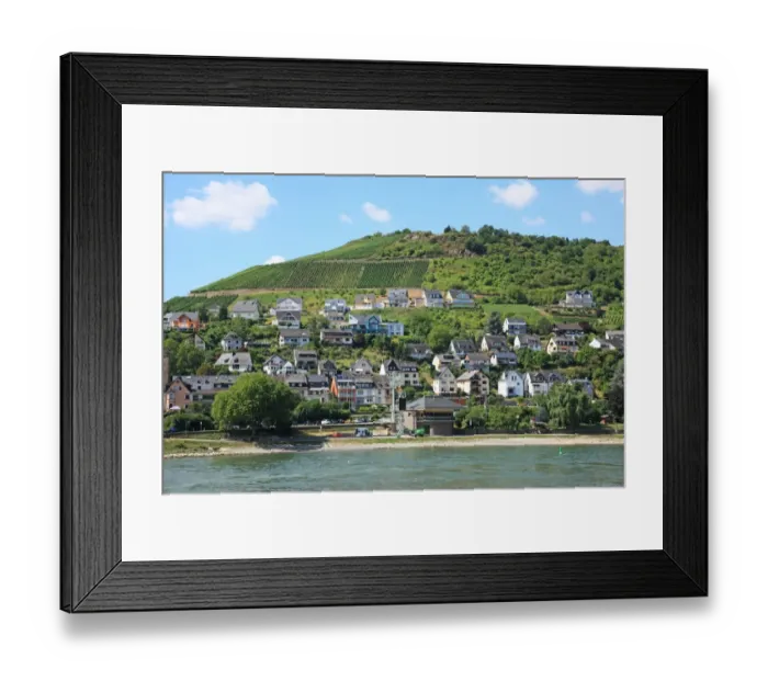 Framed Print : Germany, Middle Rhine Valley Framed Print : Germany, Middle Rhine Valley