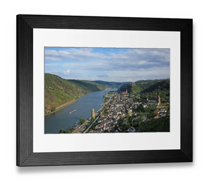Framed Print : Germany, Middle Rhine Valley