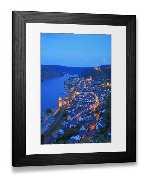 Framed Print : Germany, Middle Rhine Valley Framed Print : Germany, Middle Rhine Valley
