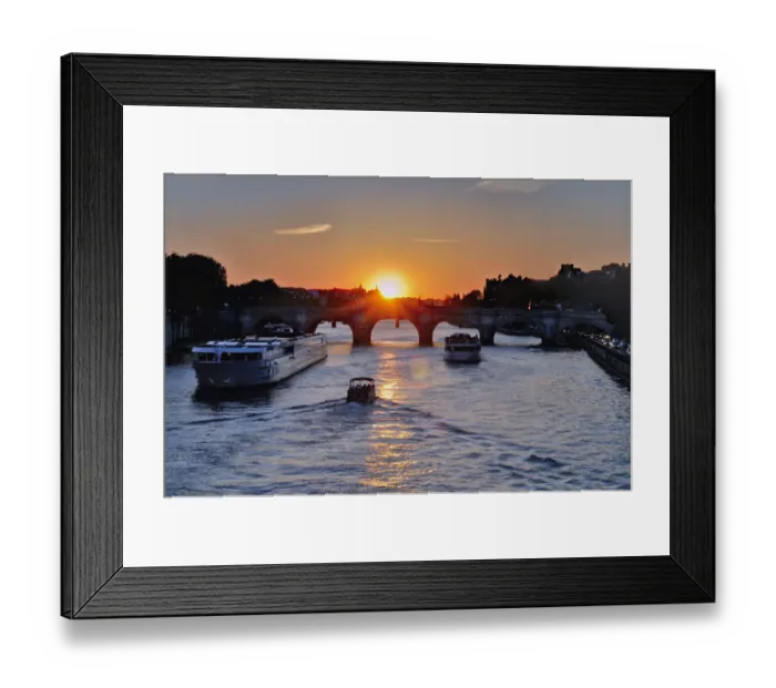 Framed Print : Traffic jams in Paris Framed Print : Traffic jams in Paris