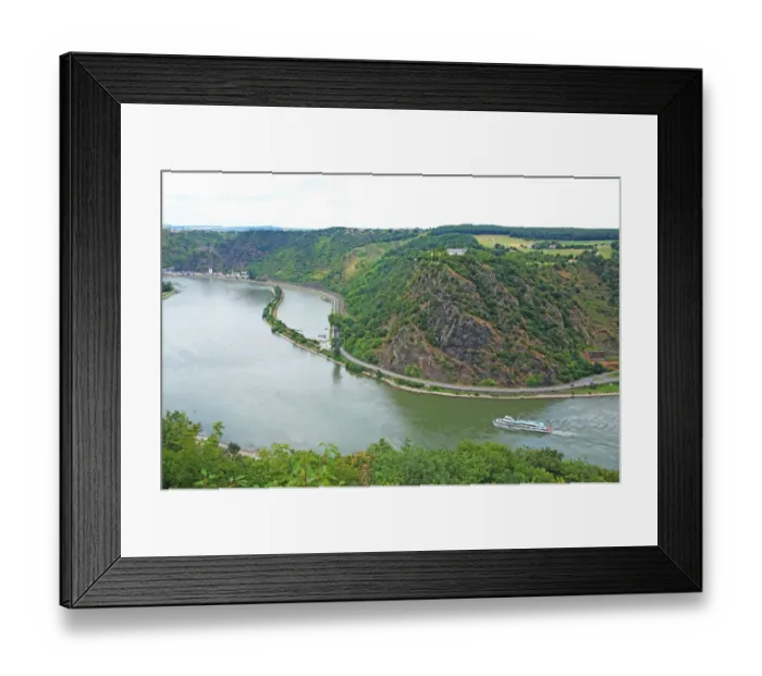 Framed Print : Germany, Rhine Valley Framed Print : Germany, Rhine Valley