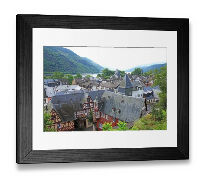 Framed Print : Germany, Rhine Valley Framed Print : Germany, Rhine Valley