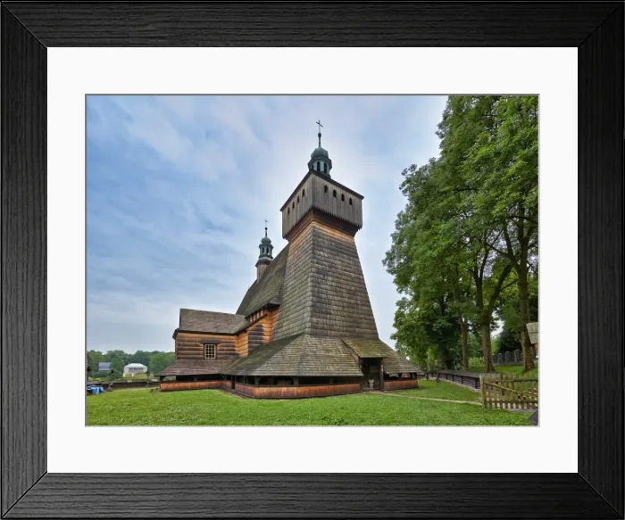 Framed Print : Church of the Assumption of Holy Mary and St. Mich Framed Print : Church of the Assumption of Holy Mary and St. Mich