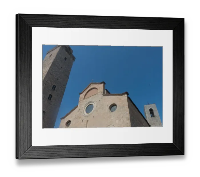 Framed Print : Duomo and towers, San Gimignano, Italy Framed Print : Duomo and towers, San Gimignano, Italy