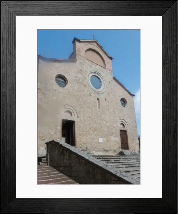 Framed Print : Duomo (cathedral), San Gimignano, Italy Framed Print : Duomo (cathedral), San Gimignano, Italy