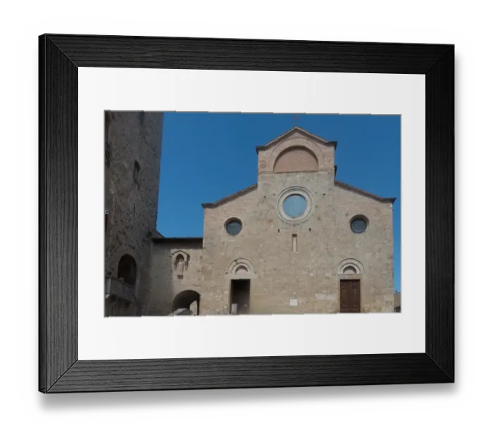 Framed Print : Duomo, Piazza del Duomo, San Gimignagno, Italy Framed Print : Duomo, Piazza del Duomo, San Gimignagno, Italy