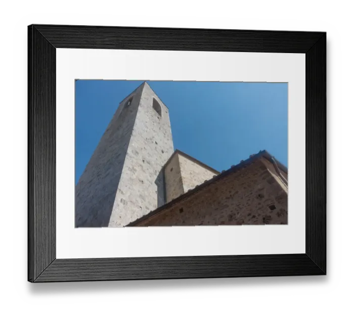 Framed Print : Medieval tower, San Gimignagno, Italy Framed Print : Medieval tower, San Gimignagno, Italy