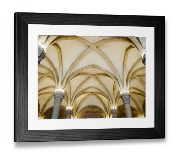 Framed Print : Alcobaca Monastery architecture Framed Print : Alcobaca Monastery architecture