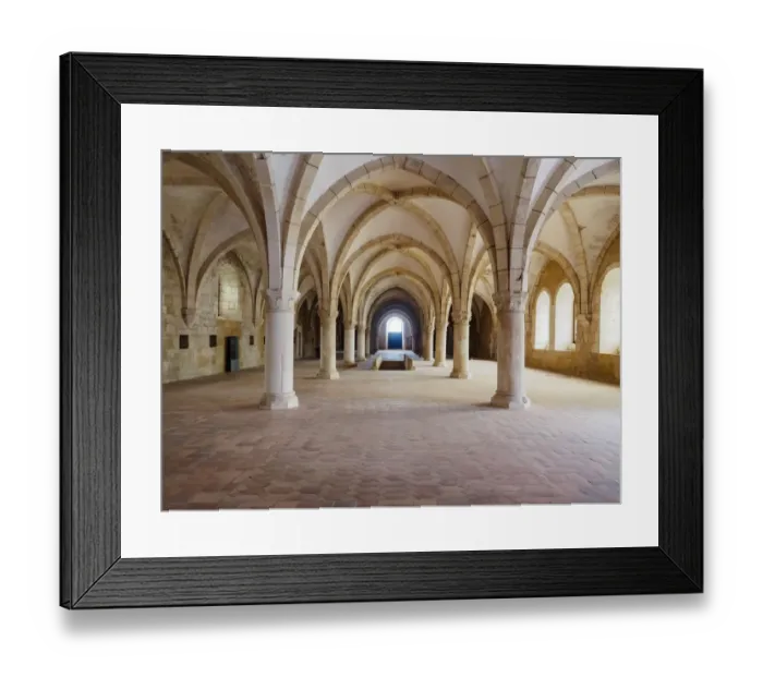 Framed Print : Alcobaca monastery architecture Framed Print : Alcobaca monastery architecture