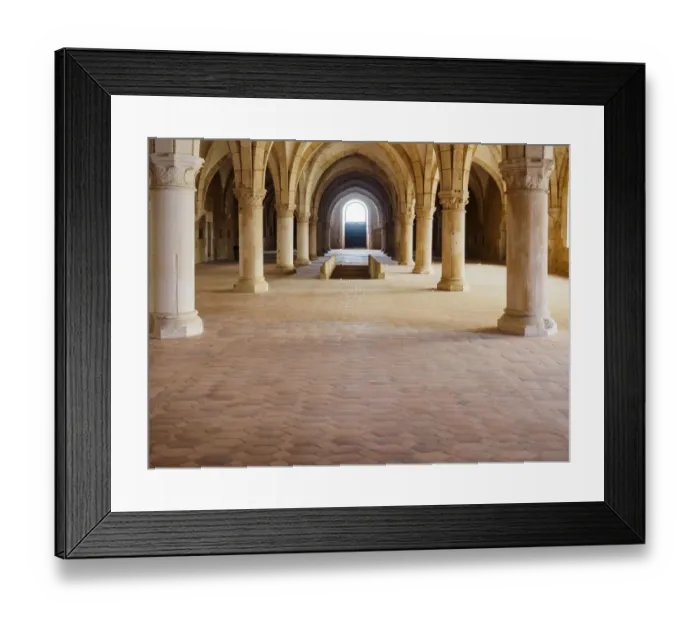 Framed Print : Alcobaca monastery architecture Framed Print : Alcobaca monastery architecture