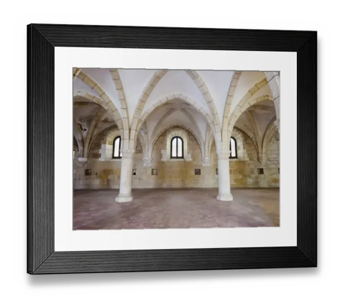 Framed Print : Alcobaca Monastery architecture Framed Print : Alcobaca Monastery architecture