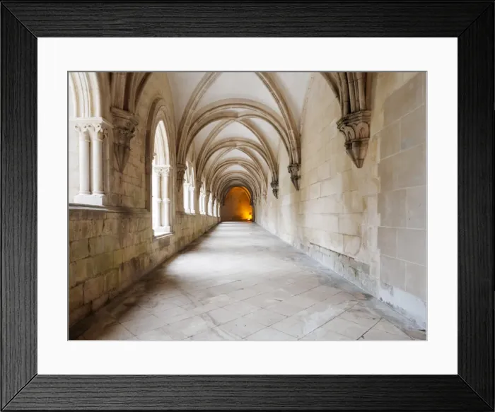 Framed Print : Alcobaca Monastery architecture Framed Print : Alcobaca Monastery architecture