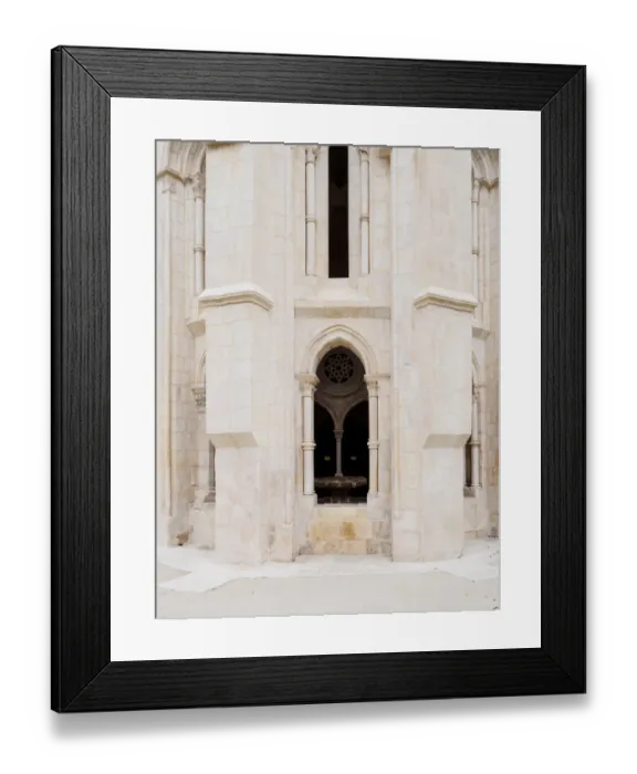 Framed Print : Alcobaca Monastery architecture Framed Print : Alcobaca Monastery architecture