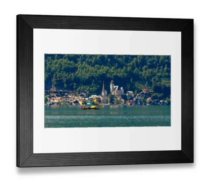 Framed Print : Lake Hallstatt Framed Print : Lake Hallstatt