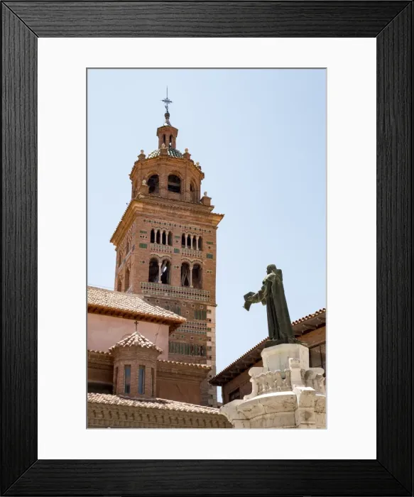 Framed Print : Mudejar tower of the Teruel cathedral Framed Print : Mudejar tower of the Teruel cathedral