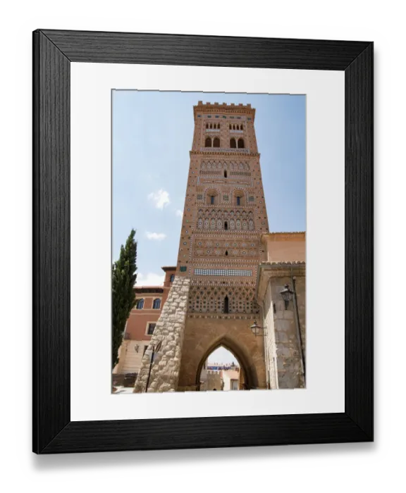 Framed Print : Mudejar tower of Saint Martin Framed Print : Mudejar tower of Saint Martin
