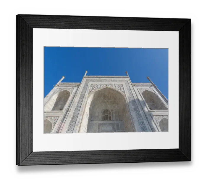 Framed Print : Facade of Taj Mahal Framed Print : Facade of Taj Mahal