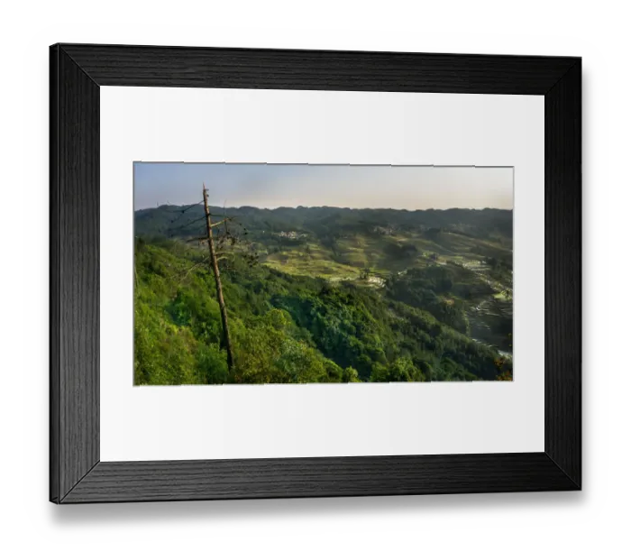 Framed Print : World Heritage Site in China Framed Print : World Heritage Site in China