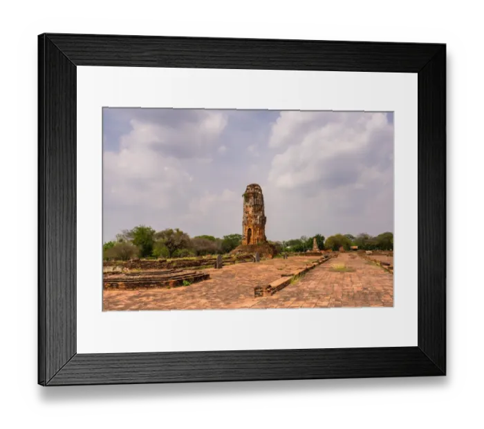 Framed Print : Wat Lokayasutharam Framed Print : Wat Lokayasutharam
