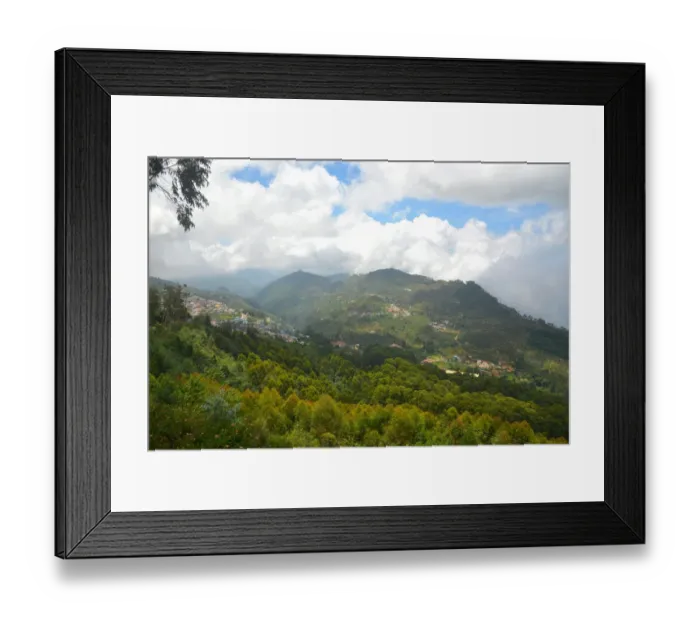 Framed Print : Kodaikanal Landscape Framed Print : Kodaikanal Landscape