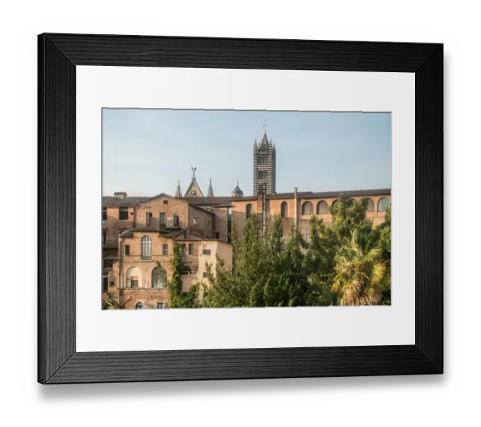 Framed Print : Townscape, Siena, Italy Framed Print : Townscape, Siena, Italy