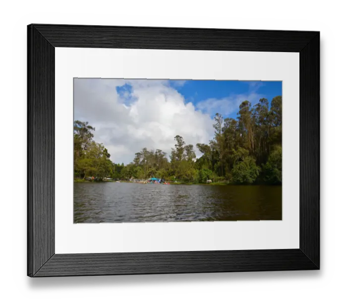 Framed Print : Kodaikanal Lake Framed Print : Kodaikanal Lake