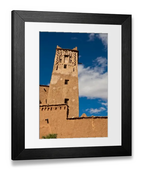 Framed Print : Adobe Building, Ait Benhaddou, Morocco Framed Print : Adobe Building, Ait Benhaddou, Morocco