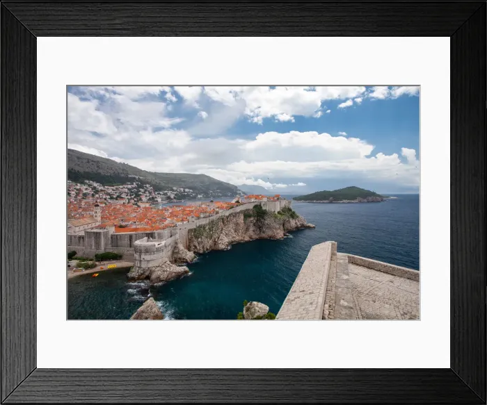 Framed Print : Dubrovnik after the rain Framed Print : Dubrovnik after the rain